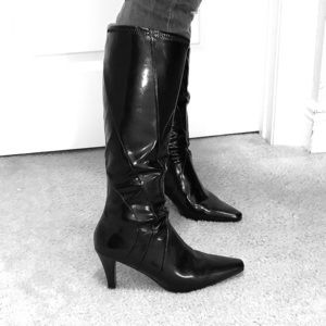 New in box, Impo Flex black boots with heel